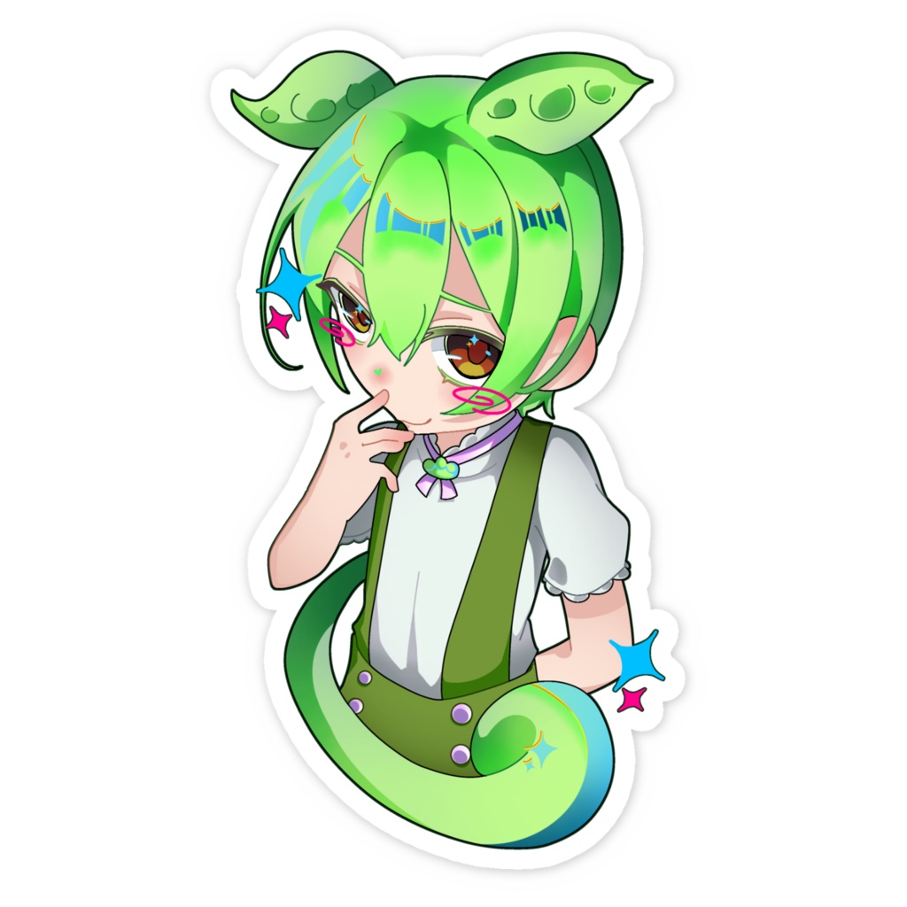 スマホステッカーずんだもんなのだ!