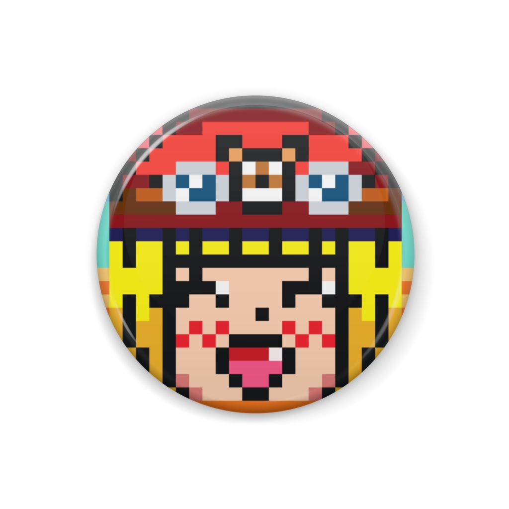 セリアの缶バッチ