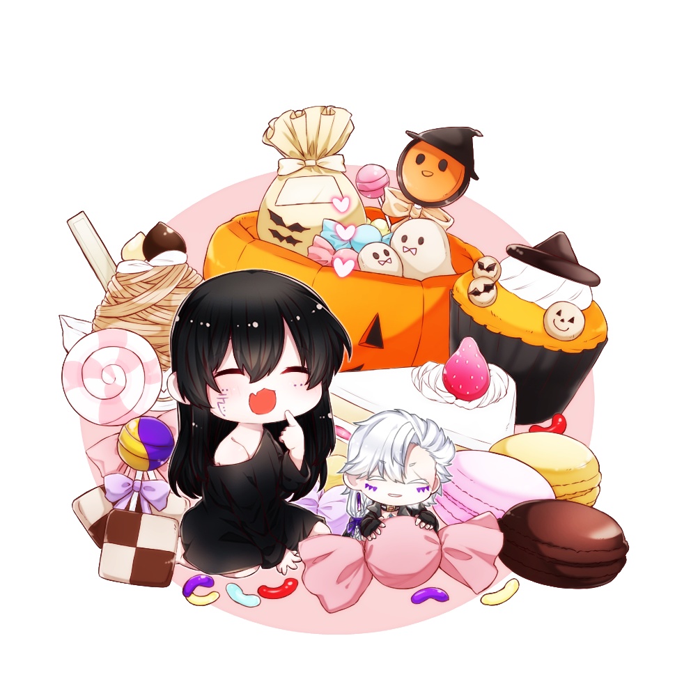 ハロウィンアクキー(裏)