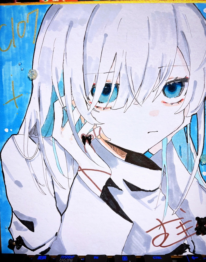 c107 魚崎さん色紙