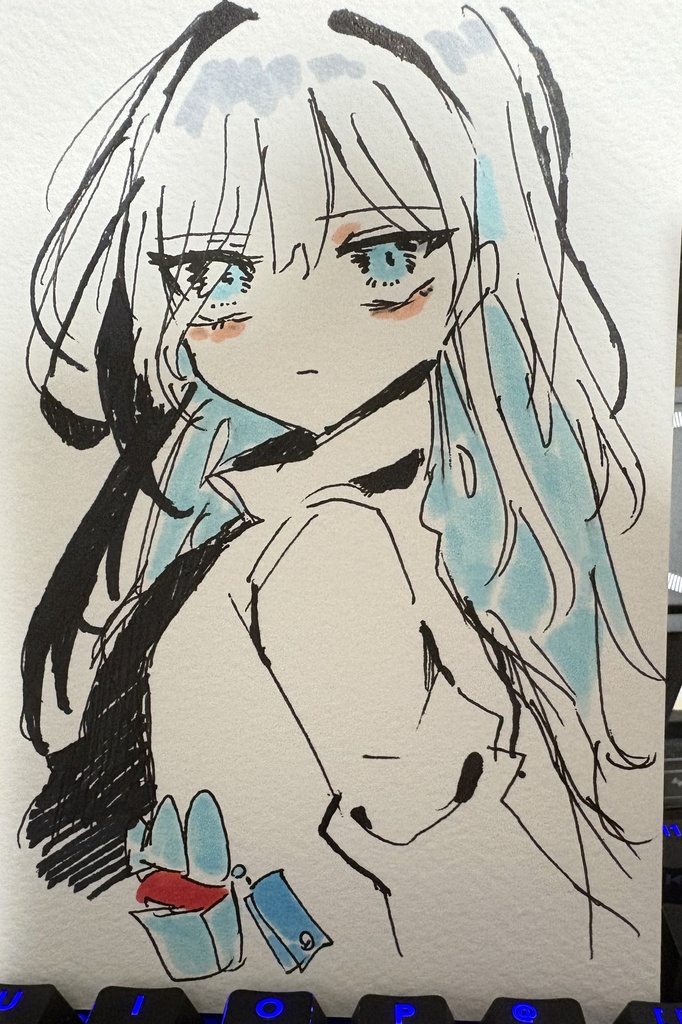 魚崎さん1発描き