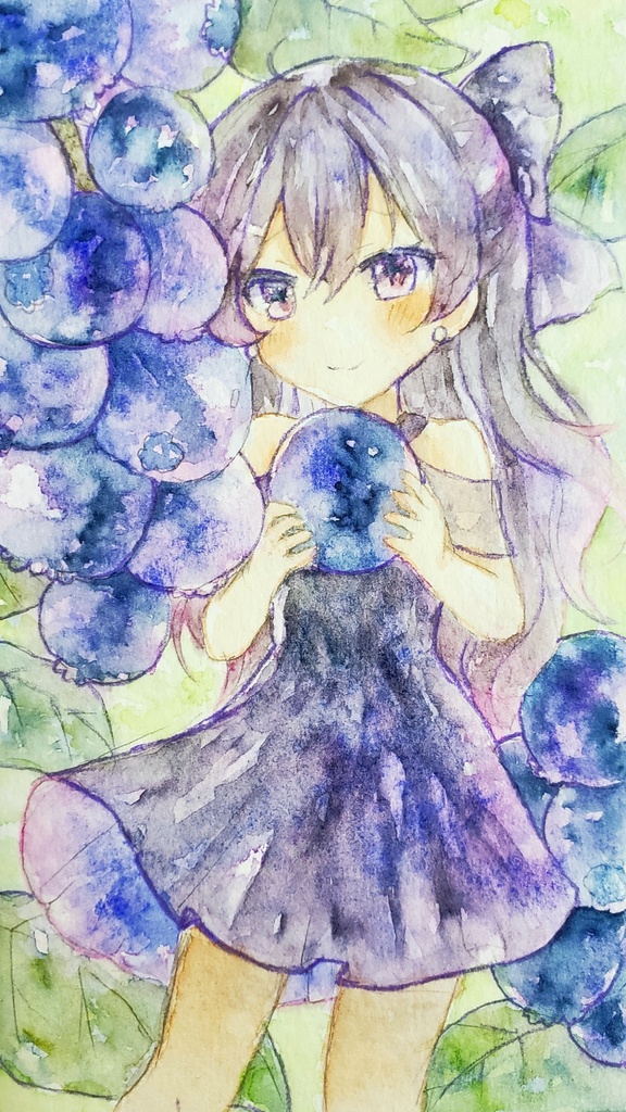 伊草ハルカ 水彩原画