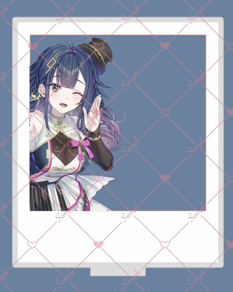 チェキ風アクリルスタンド