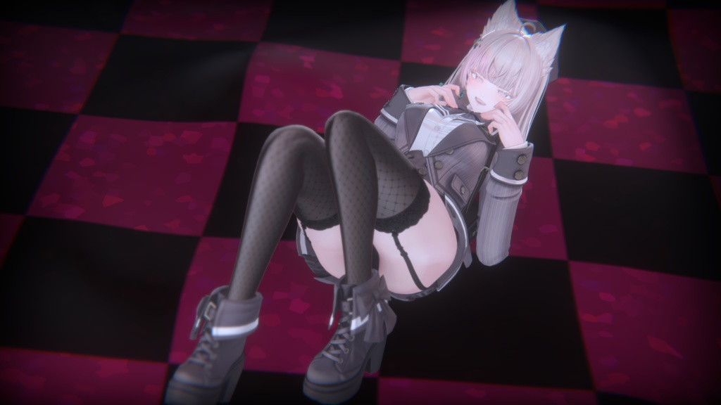 【無料】某歌姫モチーフ撮影用床セット