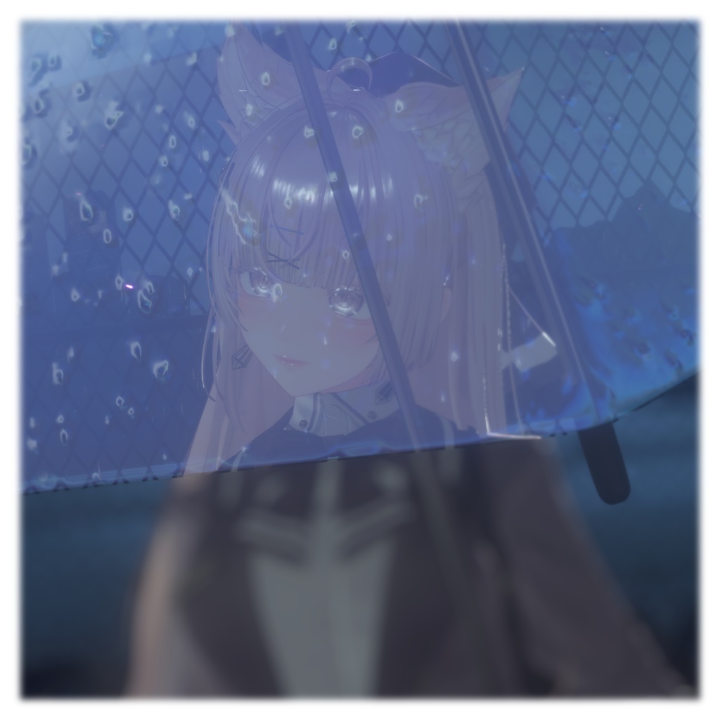 ☔SALE☔雨粒感じるビニール傘