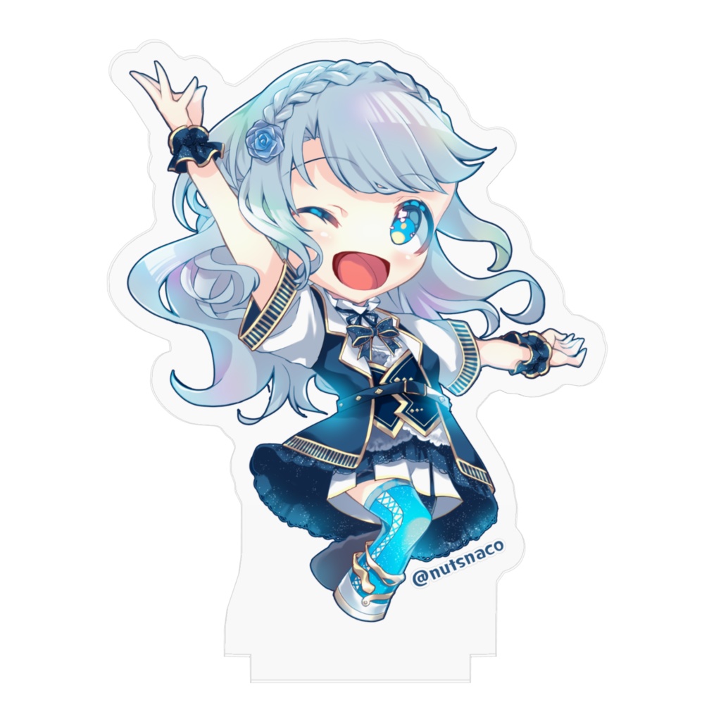 菜月なこ スターリーナイト衣装 アクリルフィギュア【購入特典:撮り下ろしオリジナルボイス】