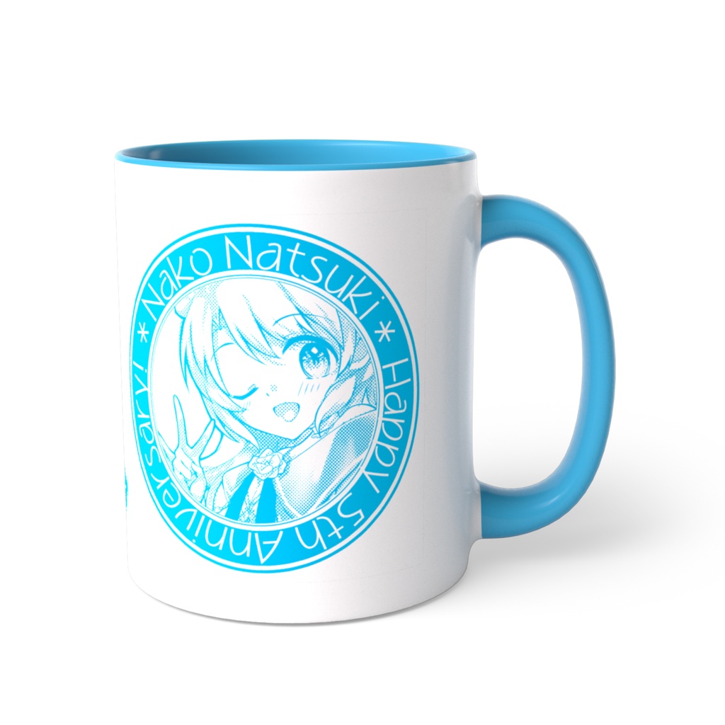 菜月なこ 5周年記念マグカップ【購入特典：撮り下ろしオリジナルボイス】