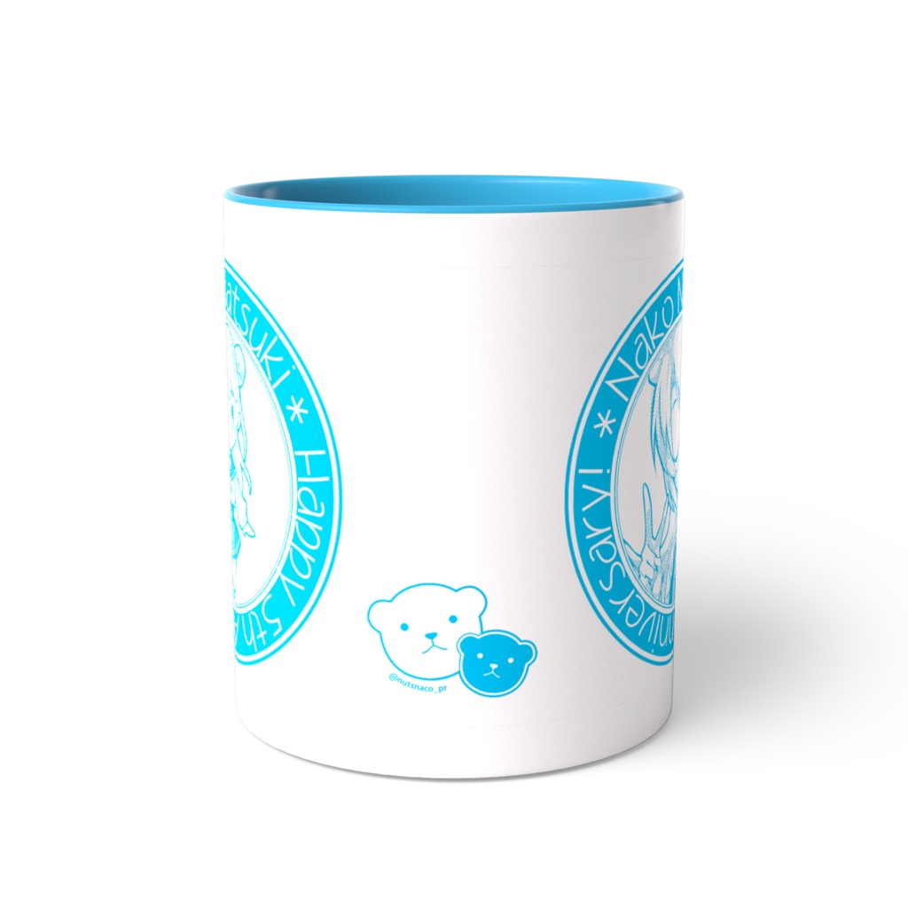 菜月なこ 5周年記念マグカップ【購入特典:撮り下ろしオリジナルボイス】