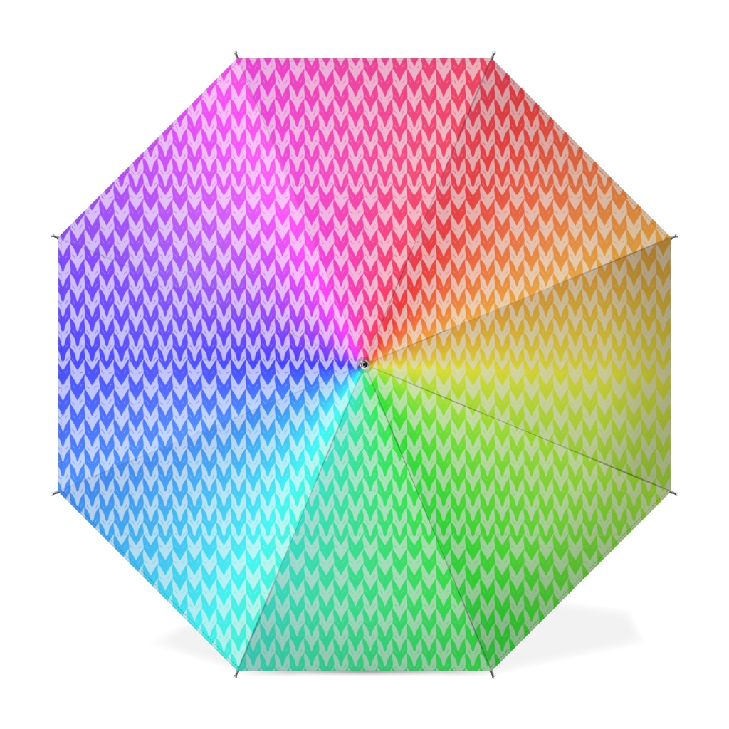 スペクトルな狐格子の傘