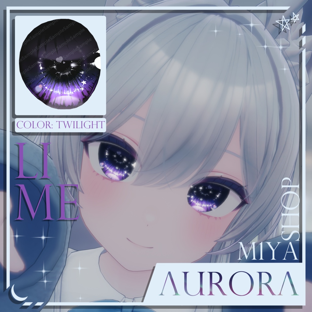[11 Avatars] Aurora Eyes [VRChat] 缩略图 6