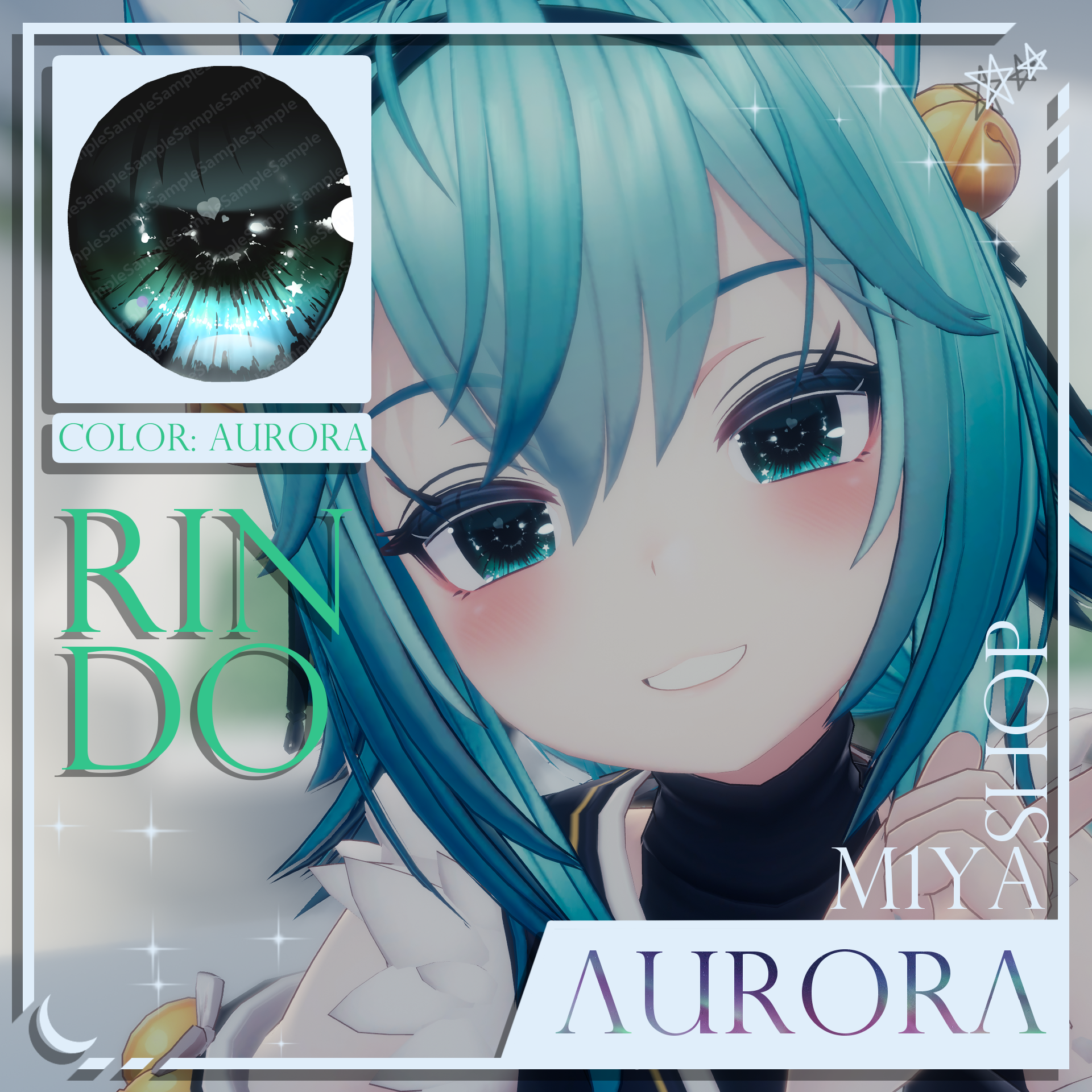 [11 Avatars] Aurora Eyes [VRChat] - m1yashop - BOOTH