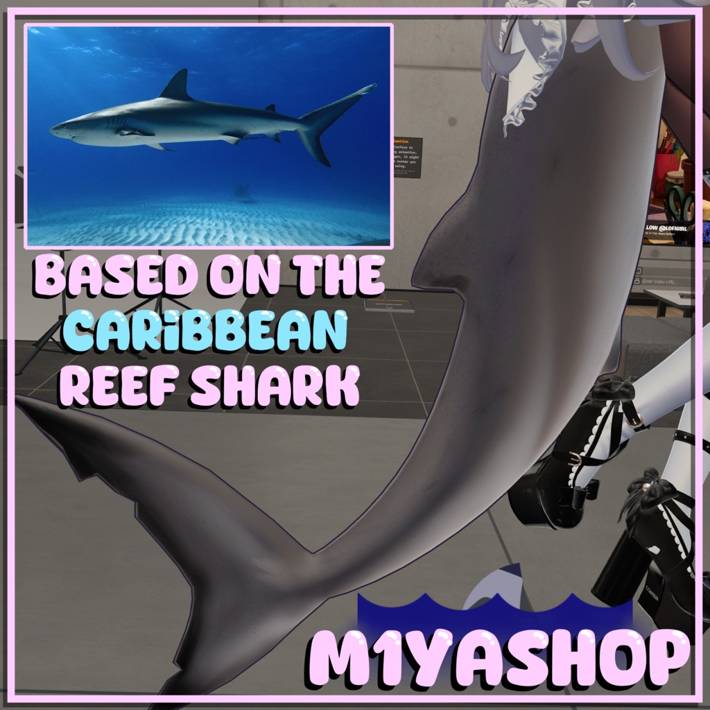 [Rurune] Realistic Shark Tail! [VRChat] 缩略图 2