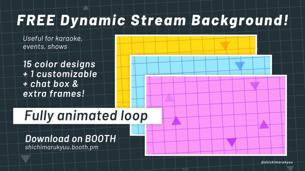 【F2U】Dynamic Stream Background