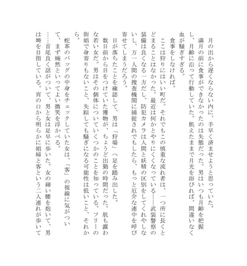 月下美人【羅小黒戦記/黒×限】