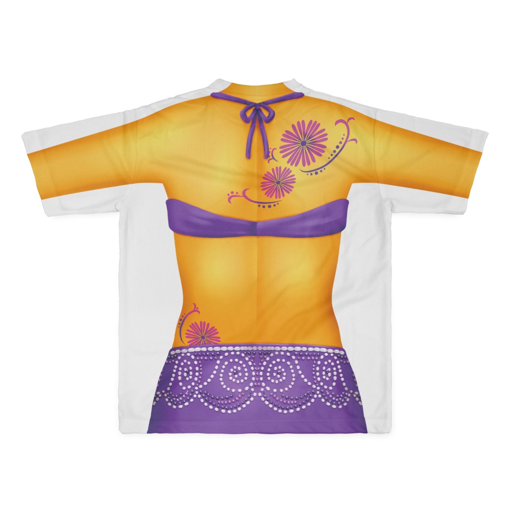 ベリーダンス気分Tシャツ(紫)