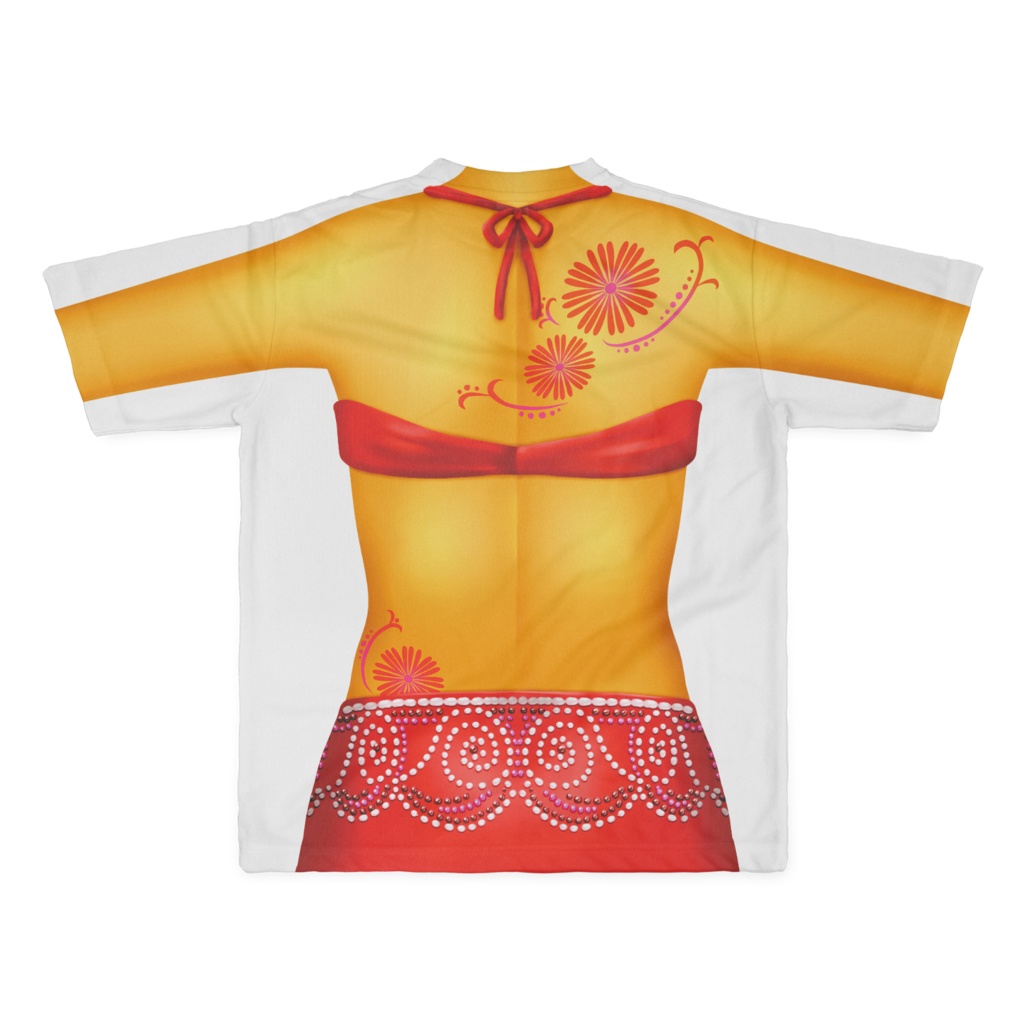 ベリーダンス気分Tシャツ(赤)