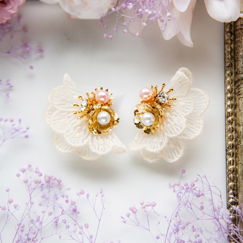 [!!SALE!!] 31 🌸flower bijou pierce/earring