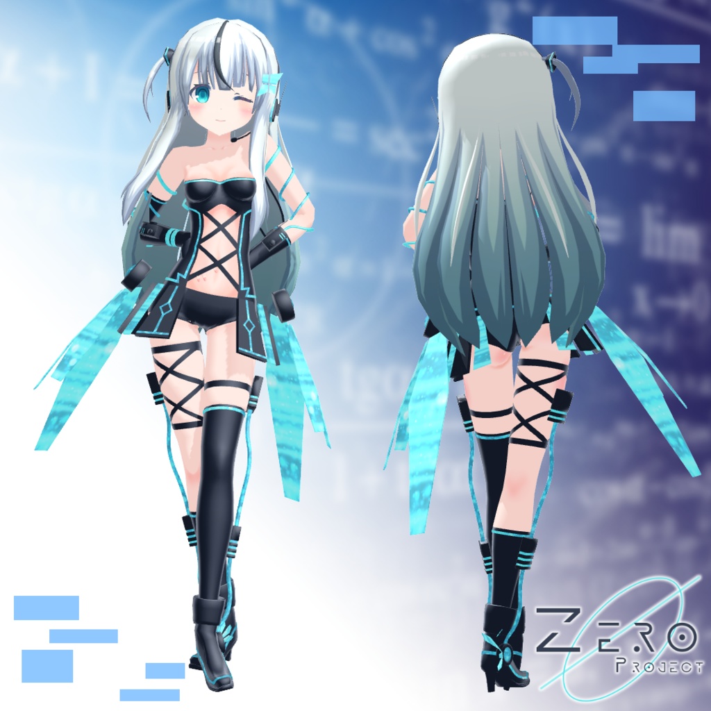 オリジナル3Dモデル「Zero」