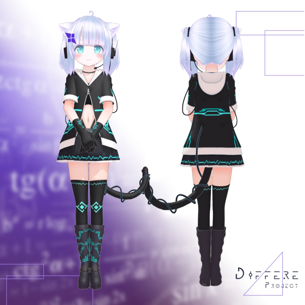 オリジナル3Dモデル「Differe」