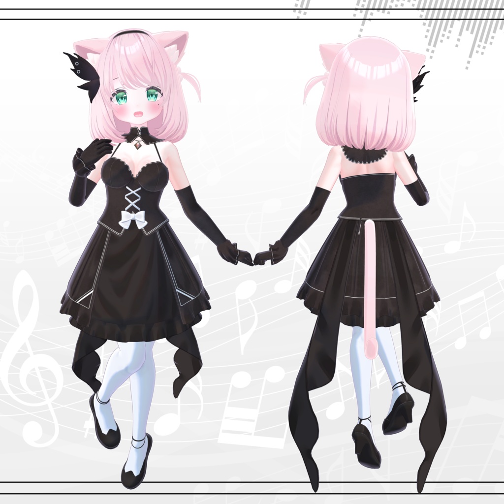 オリジナル3Dモデル『アリア』