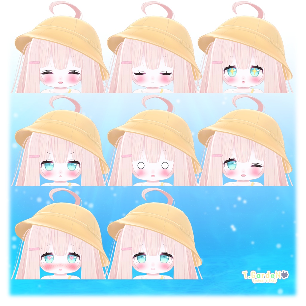 オリジナル3Dモデル「える」