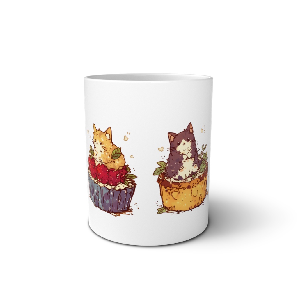 【猫】プチケーキにゃんず【マグカップ】