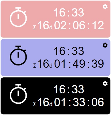 OBS用 配信時間計 (HTMLオーバーレイ)