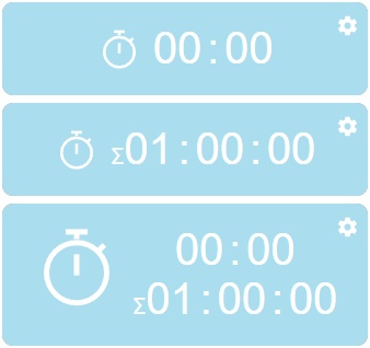 OBS用 配信時間計 (HTMLオーバーレイ)