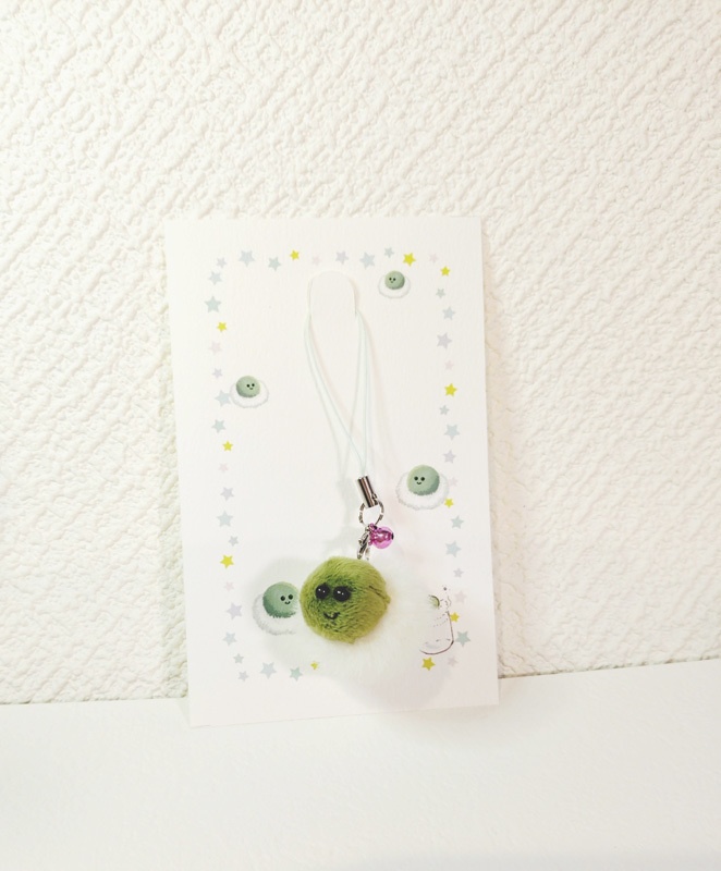 カビ胞子のぬいぐるみストラップ