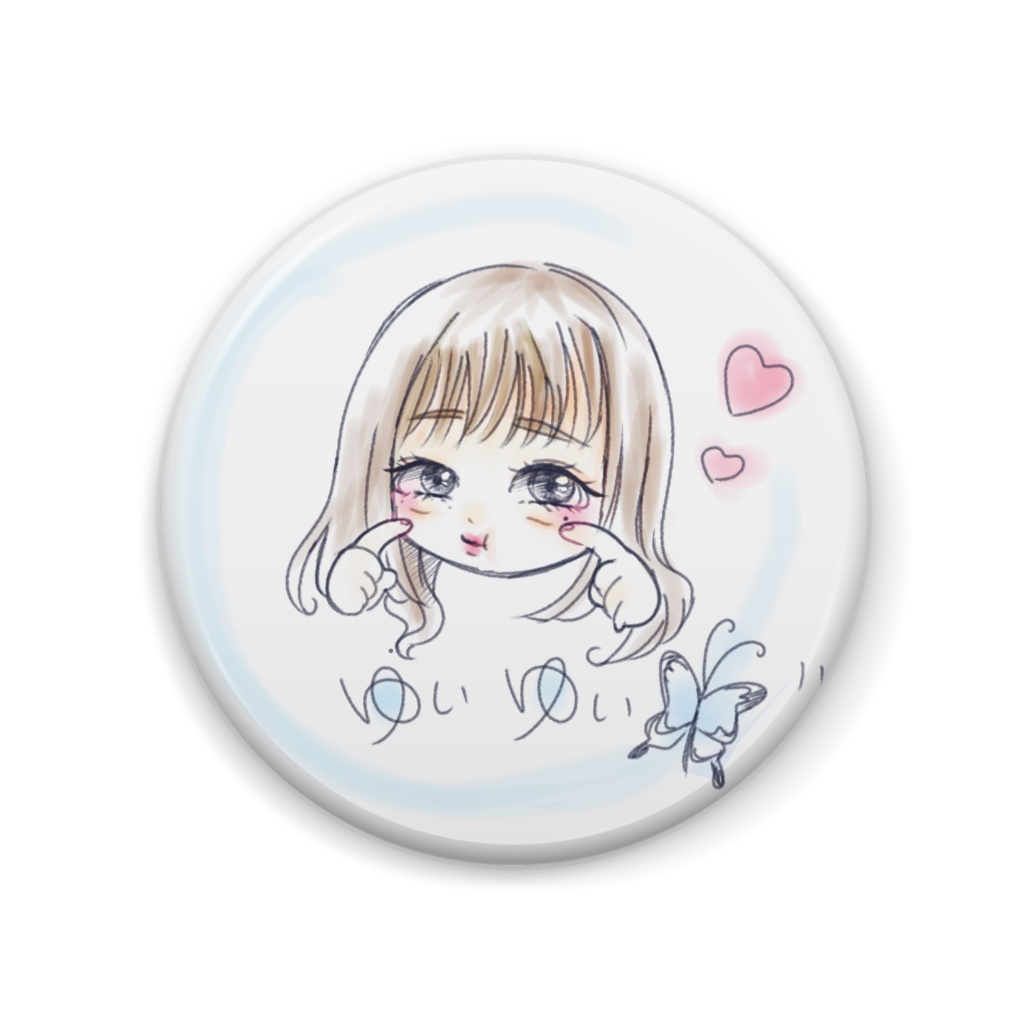 🦋ゅぃゅぃ🐢🌸缶バッチ