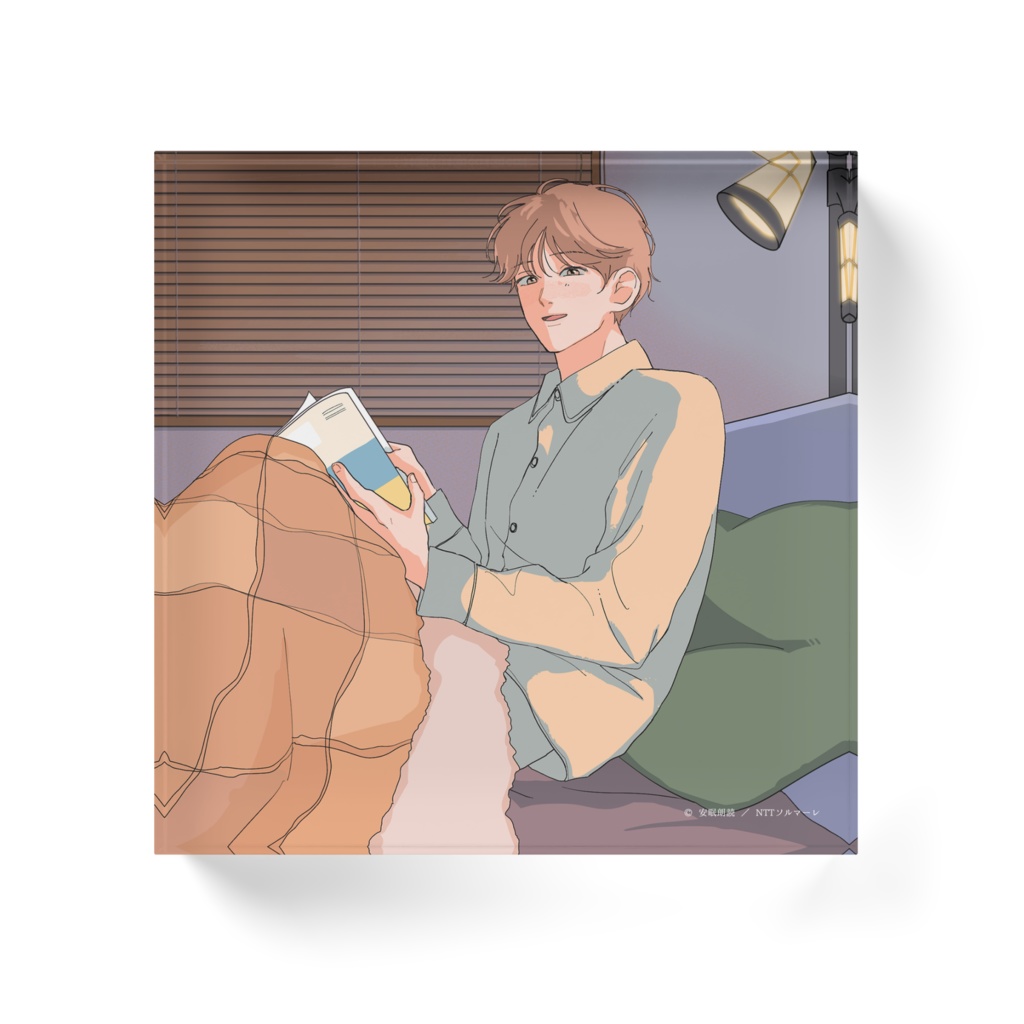 「今夜も眠らNight」火野直寛 アクリルブロック