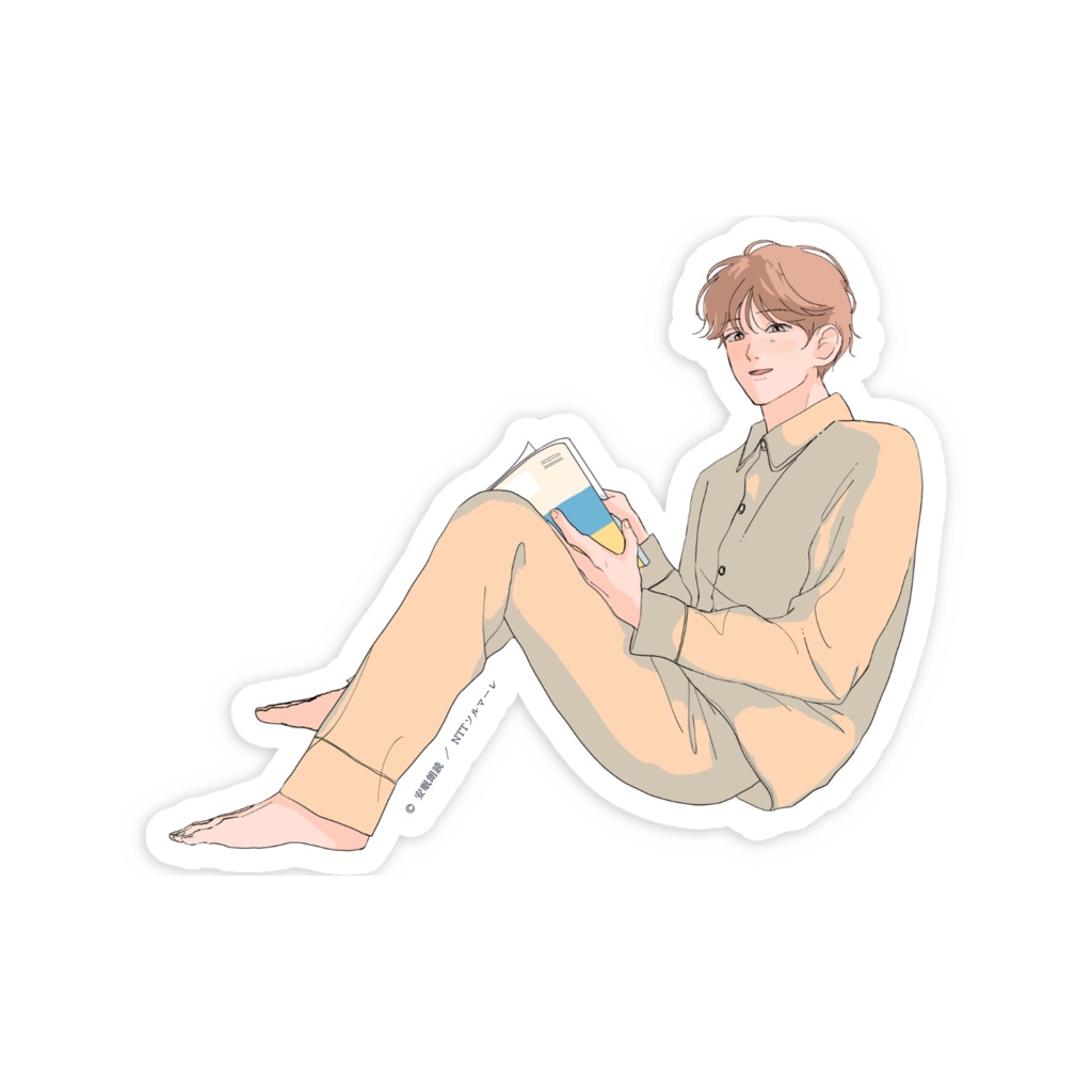 「今夜も眠らNight」火野直寛 スマホステッカー