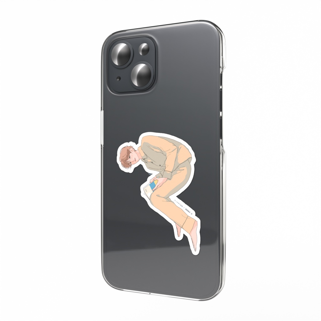 「今夜も眠らNight」火野直寛 スマホステッカー