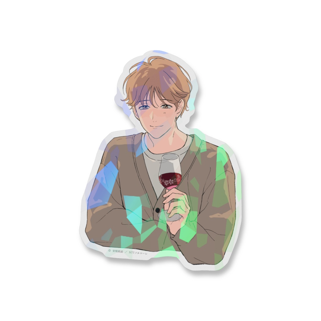 「今夜も眠らNight」BIRTHDAY NIGHT 2025 火野直寛 ホログラムスマホステッカー