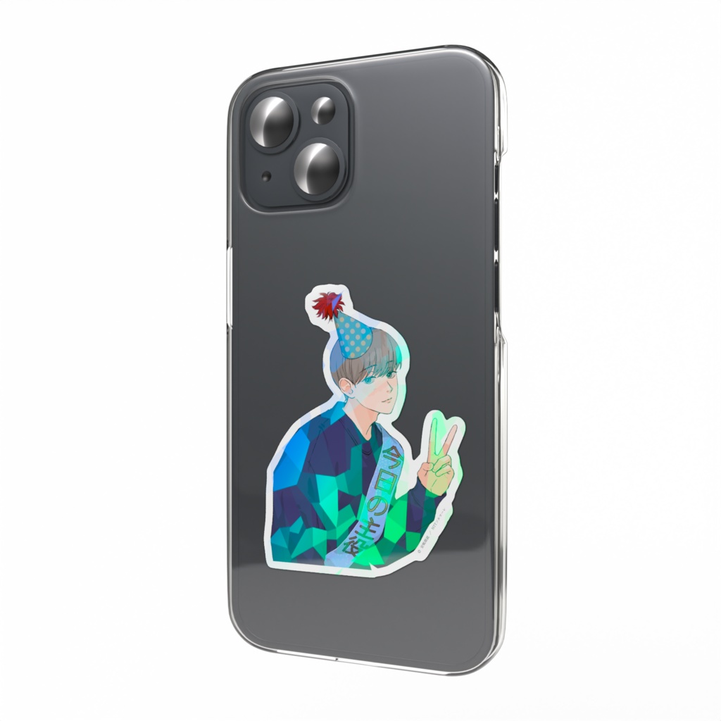 【期間限定】BIRTHDAY NIGHT 2025 水嶋修治 ホログラムスマホステッカー