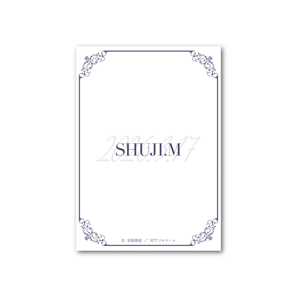 【期間限定】BIRTHDAY NIGHT 2025 水嶋修治 フォトカード