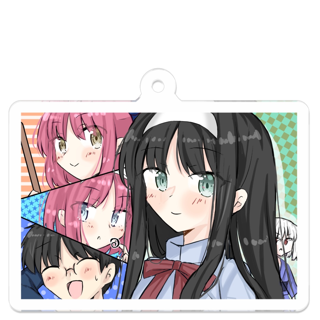 遠野家アクリルキーホルダー