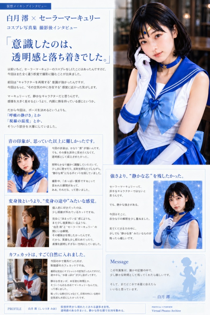 Still Blue 静かな水面