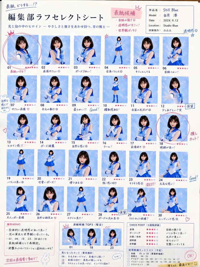 Still Blue 静かな水面