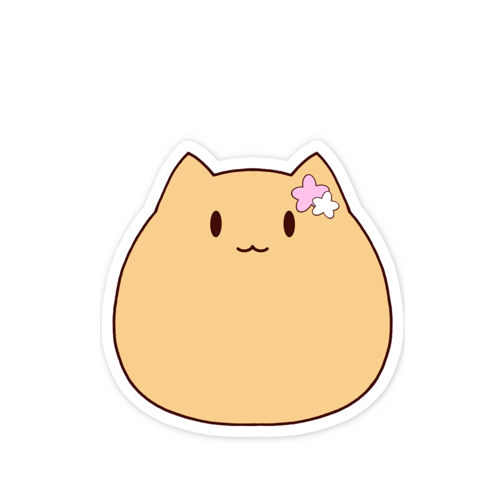 かるるスマホステッカー