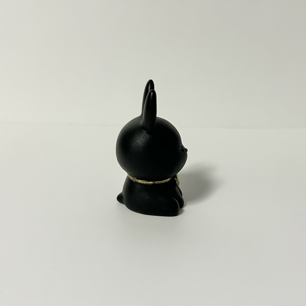 【動物フィギュア】うさぎ_黒