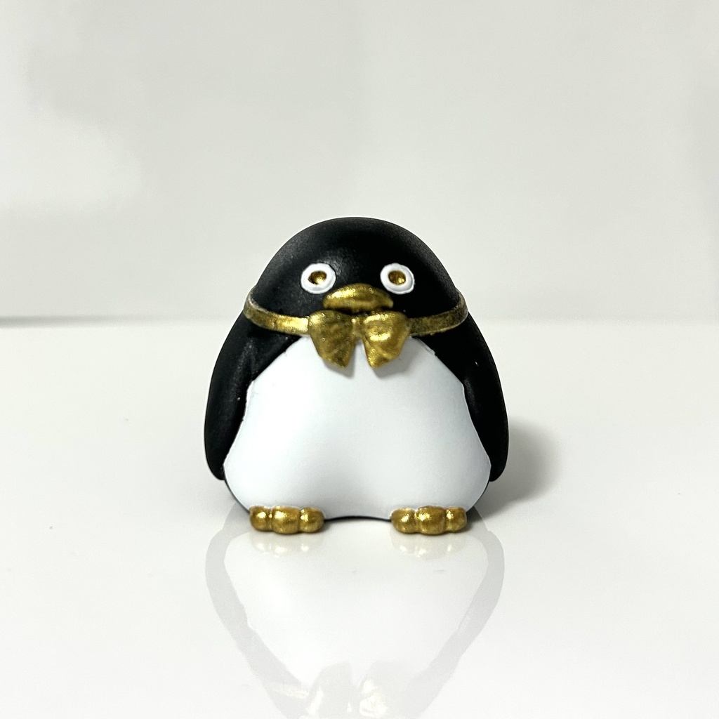 【動物フィギュア】ペンギン_黒
