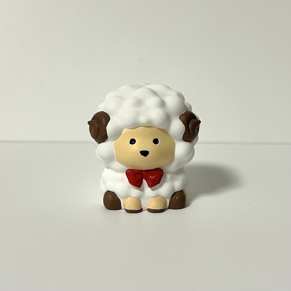 【動物フィギュア】ひつじ