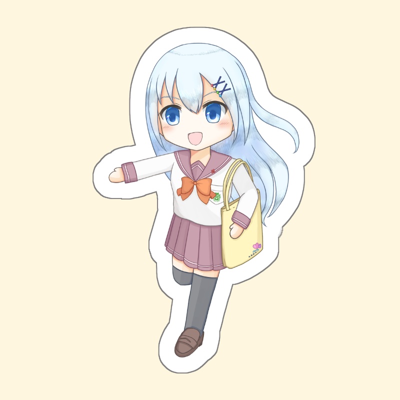 真面目な話、迷惑です!!・ステッカー(畔) 2枚セット