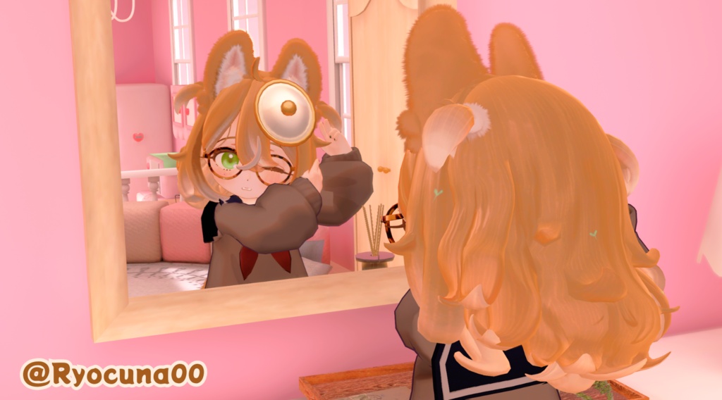 ハスティー用ぴょんぴょんヘアエクステ