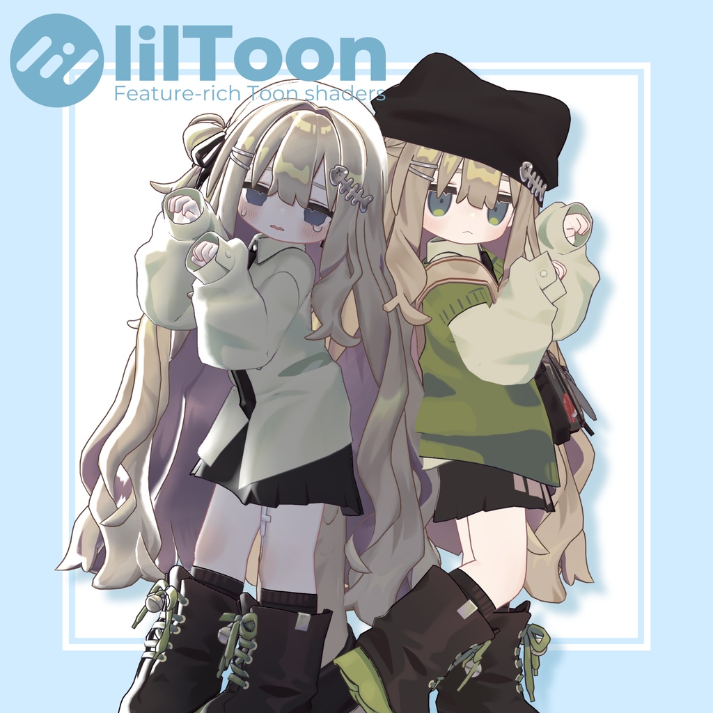 発売記念セール中!!【汎用】- AquaCandy material - liltoon マテリアル 【VRChat】