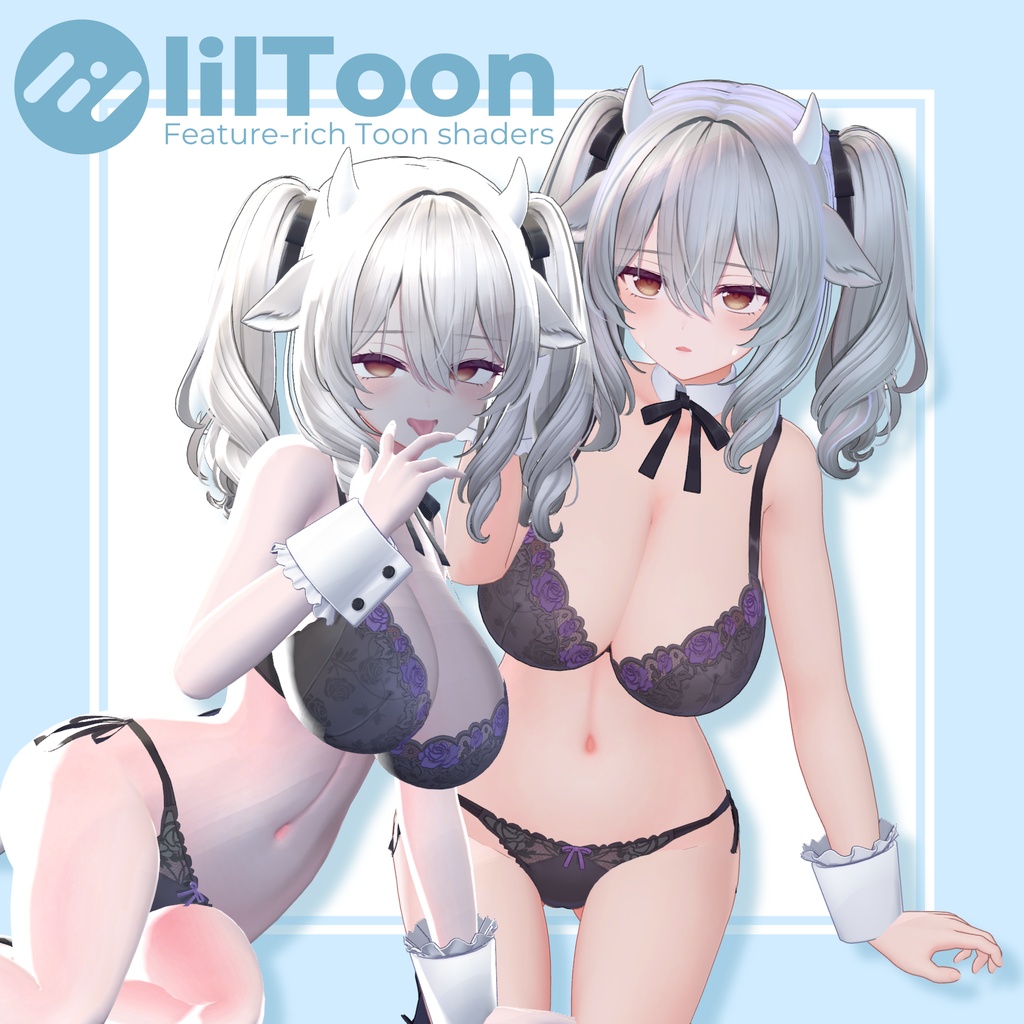 発売記念セール中!!【汎用】- AquaCandy material - liltoon マテリアル 【VRChat】