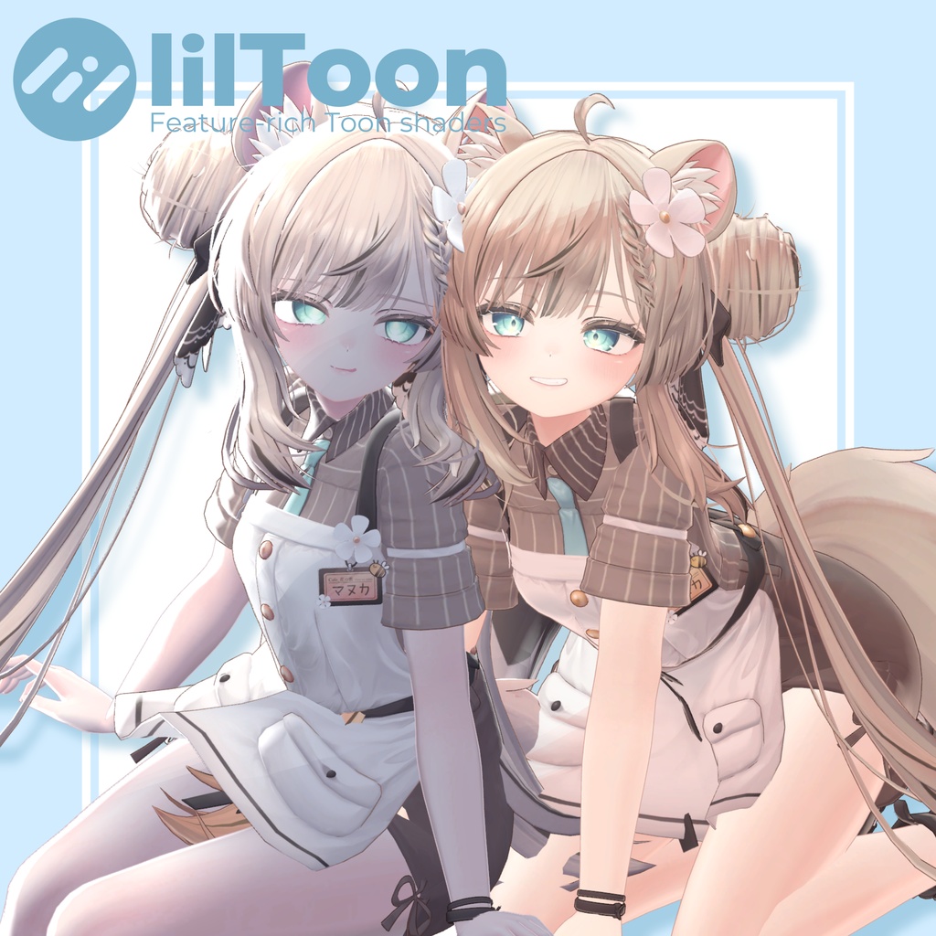 発売記念セール中!!【汎用】- AquaCandy material - liltoon マテリアル 【VRChat】
