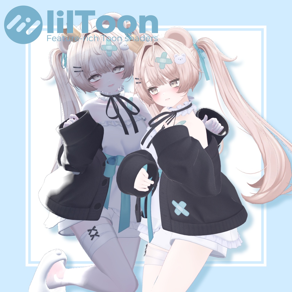 発売記念セール中!!【汎用】- AquaCandy material - liltoon マテリアル 【VRChat】
