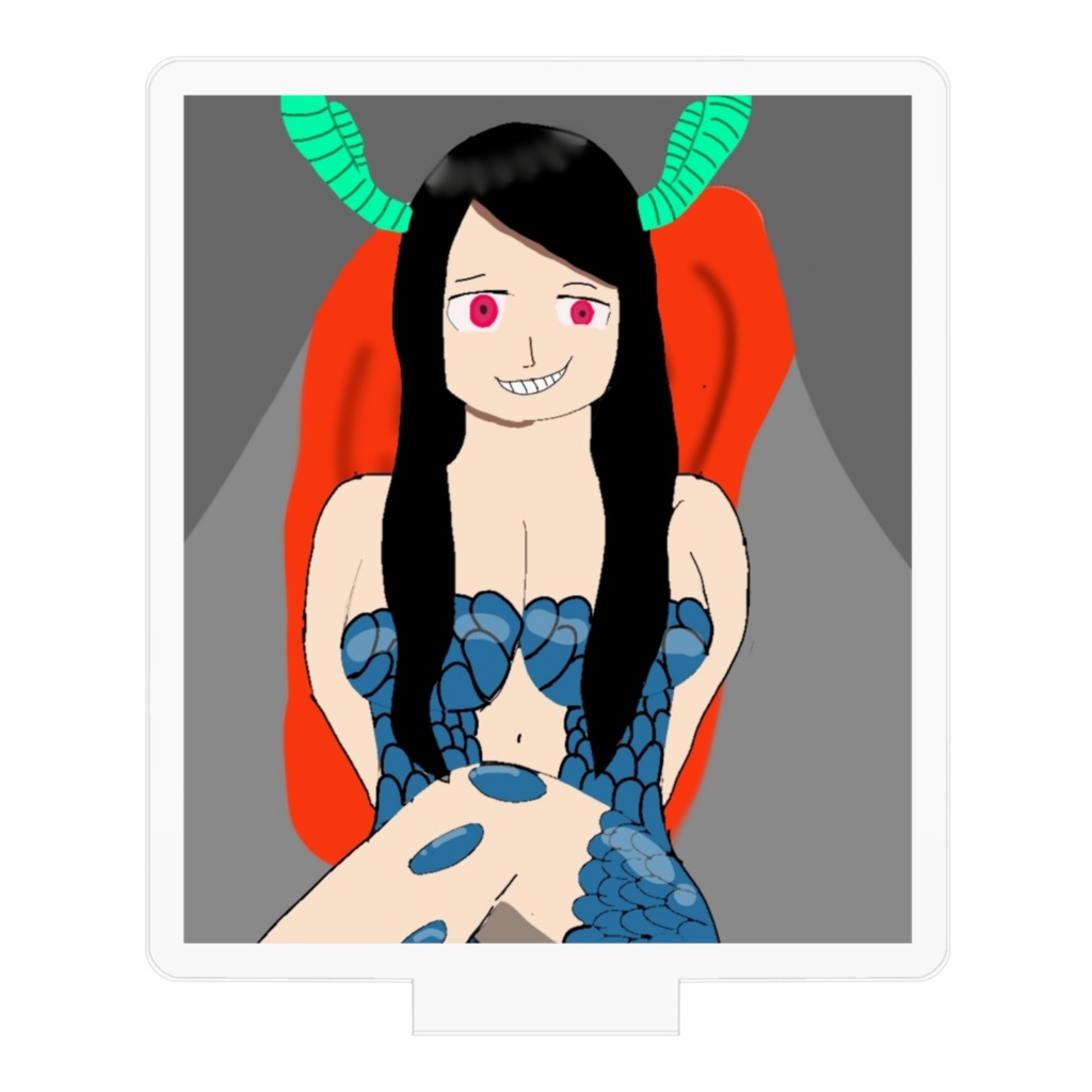 龍人少女アクリルフィギュア